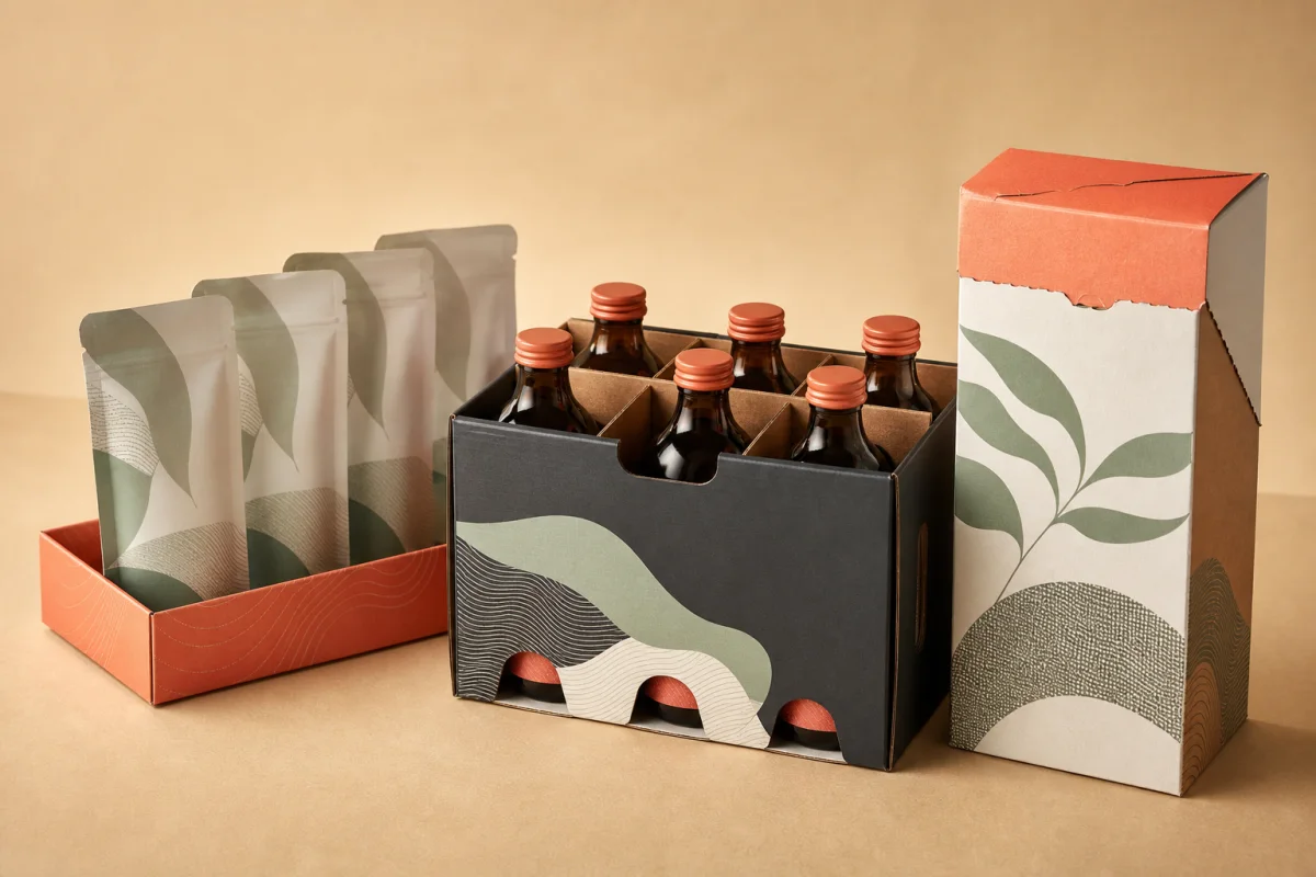 Custom Retail Ready Packaging shown as a custom retail merchandising structure